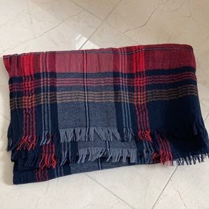 J Crew plaid scarf